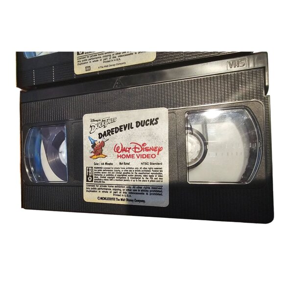 Walt Disney Home Video DuckTales VHS Video Tapes Lot Of 4 UNTESTED Cartoons - Picture 8 of 16